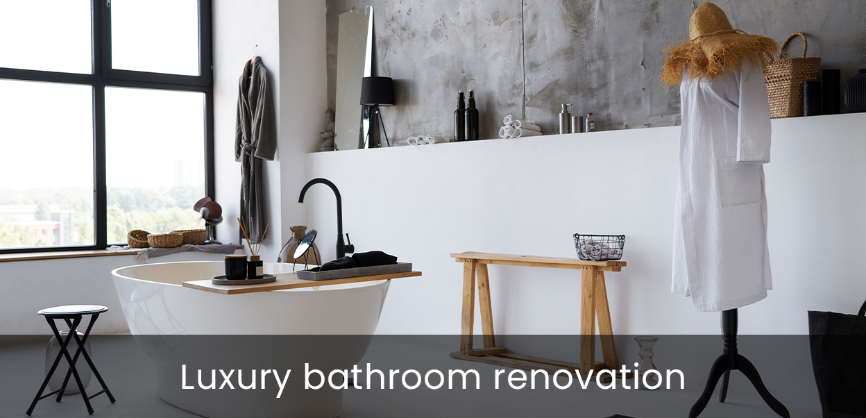 luxury bathroom renovation