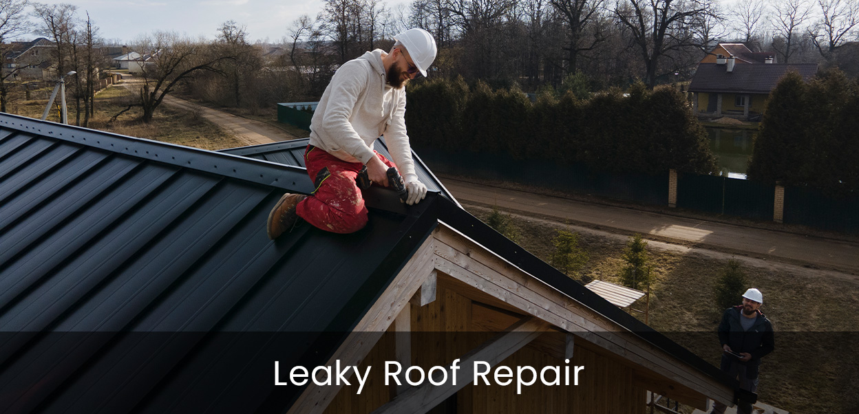 leaky roof repair