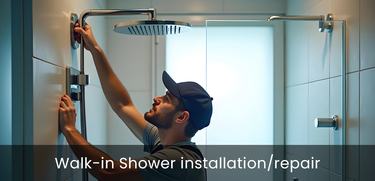 Walk in Shower installation repair